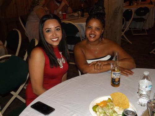 Guests enjoying the reception